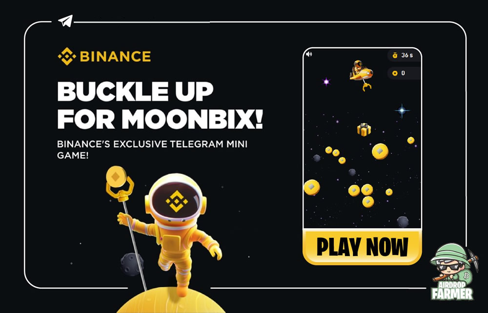 Moonbix - Mini app trên Telegram của Binance